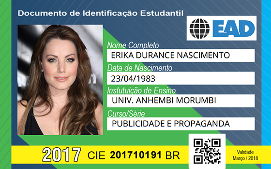 Carteirinha em pvc - 